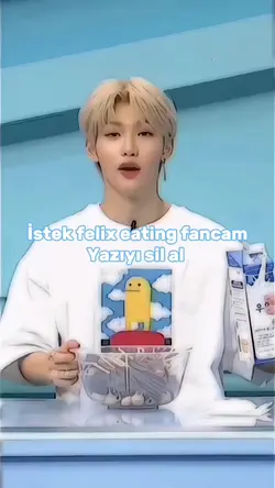 Felix eating fancam 
