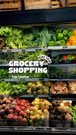 mini vlog | grocery