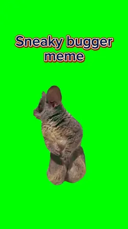 Sneaky bugger meme