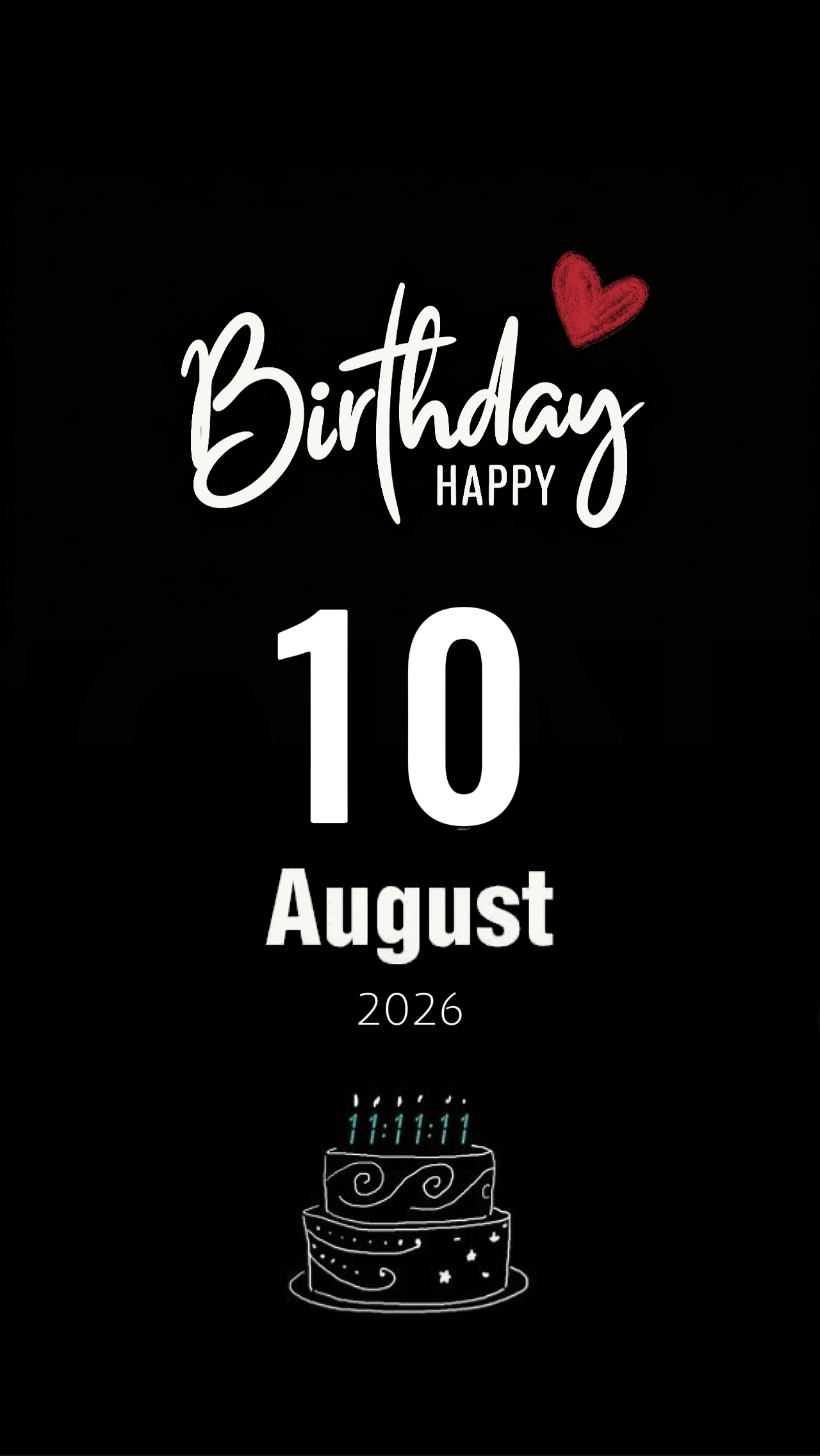 Aniversário 10 de agosto