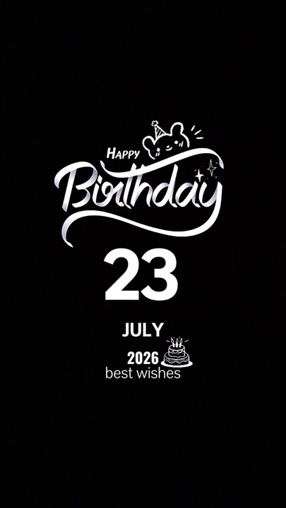 Hbd 23 juillet 2026