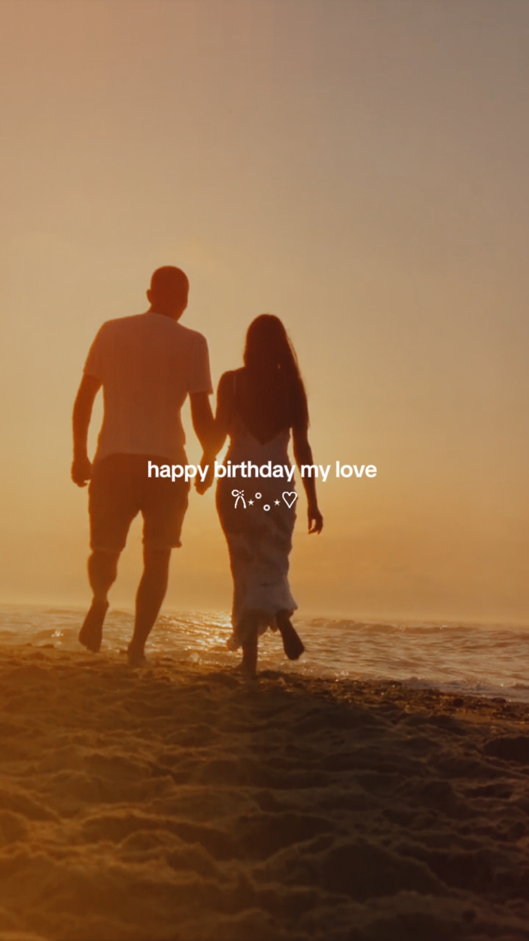Feliz cumpleaños mi amor