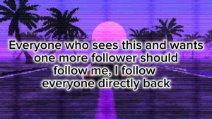 I Follow back