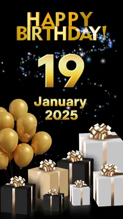 birthday 17 Jan 2025