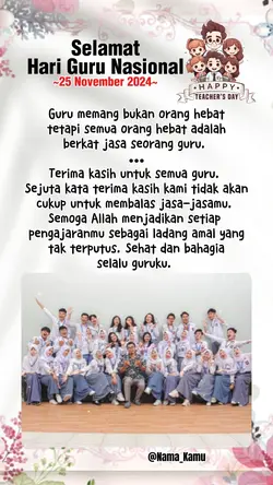 ~Hari Guru Nasional~