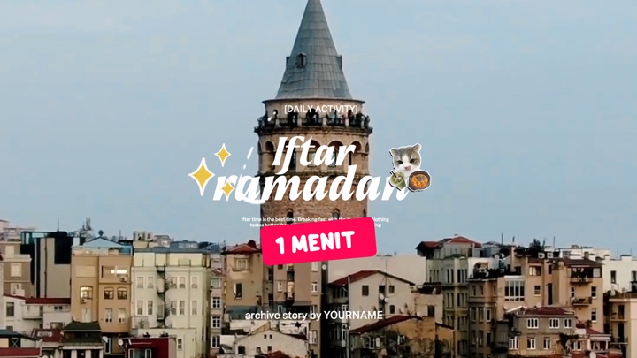 IFTAR TIME | 1 MENIT