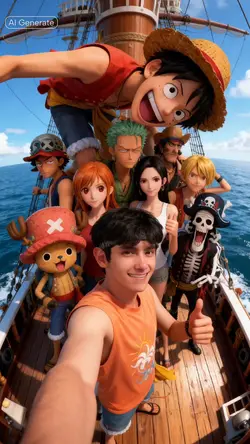 Selfie with the Crew