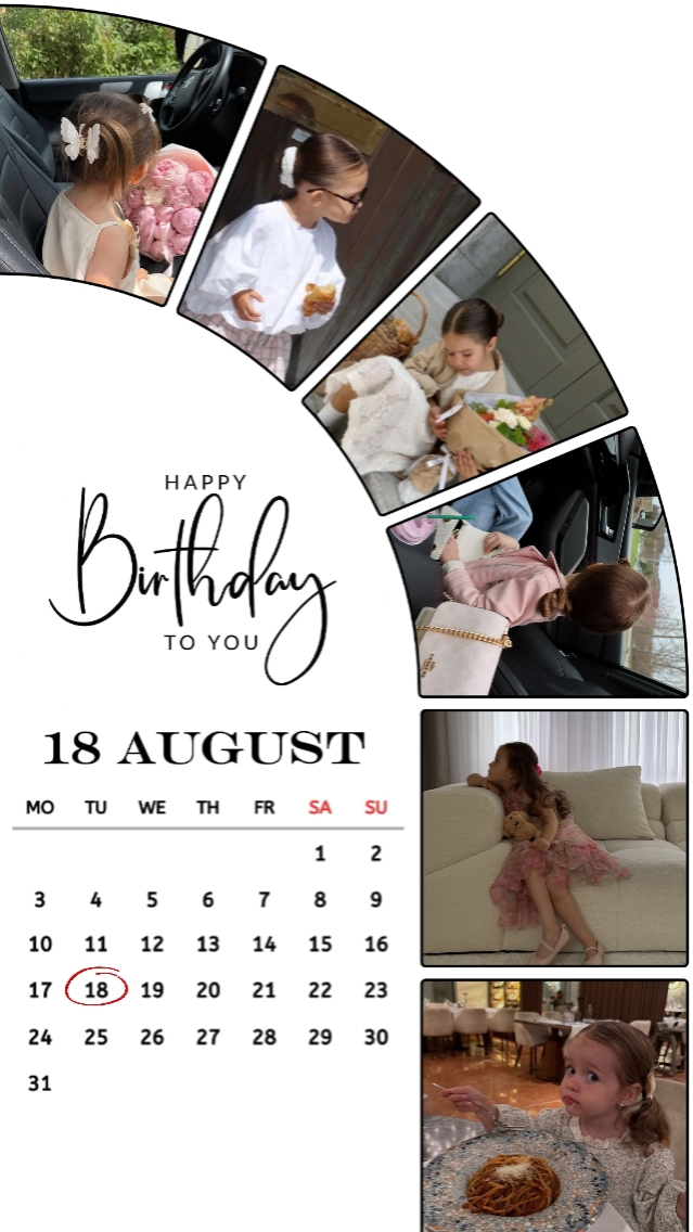 BDAY DAUGHTER 18 AUG