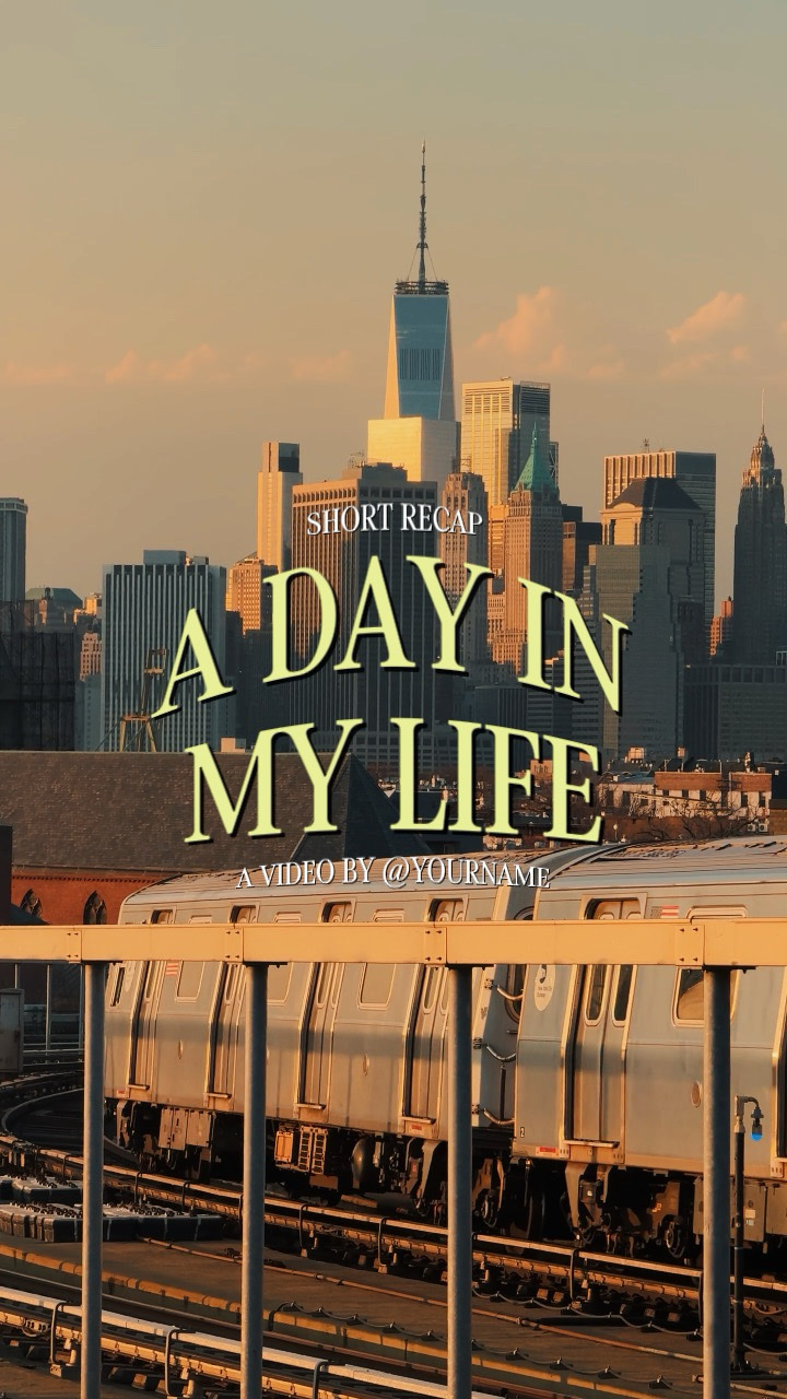 A DAY IN MY LIFE