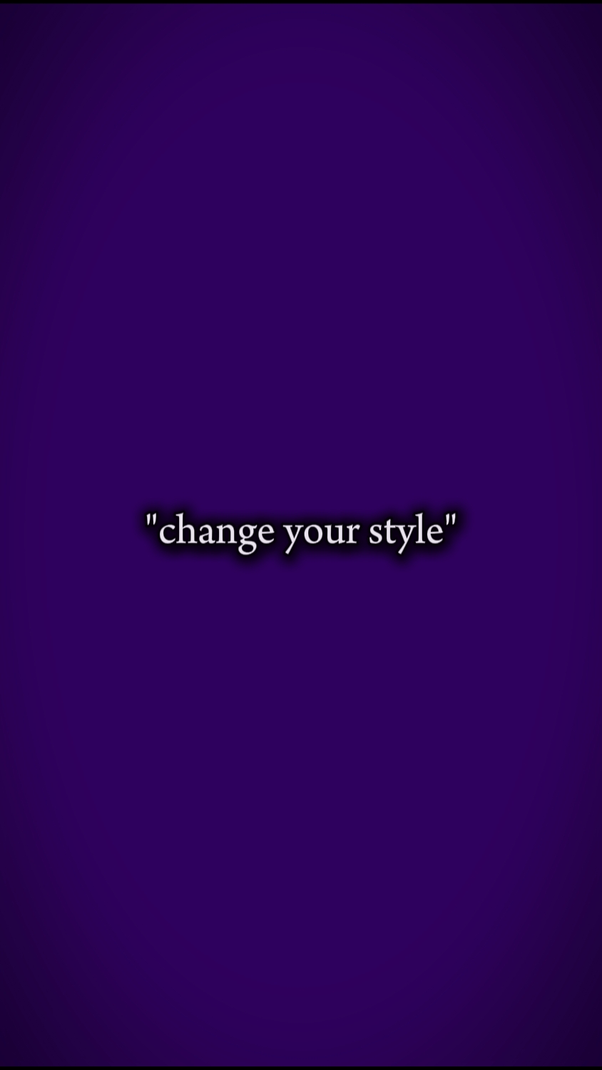 Changez votre style 
