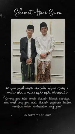 Selamat hari guru