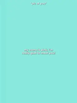 my name is pink-