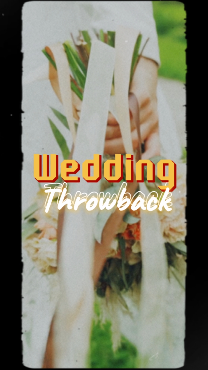 Retro Wedding TB Vow