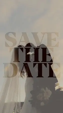 Save the date 👰🏻‍♀️🤵🏻‍♂️