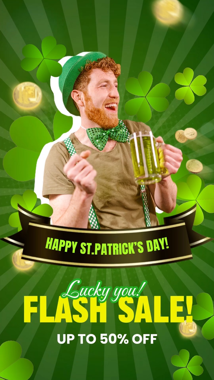 Video Breve creativo para el Día de San Patricio