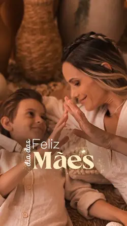 Feliz dia das mães 