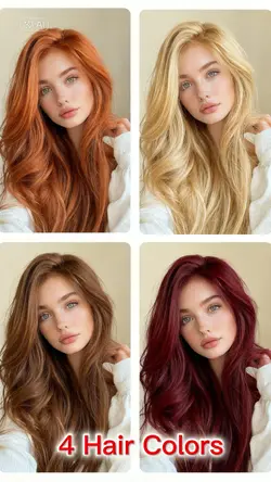 4 Hair Colors Filter