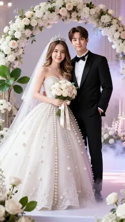 Wedding couple 