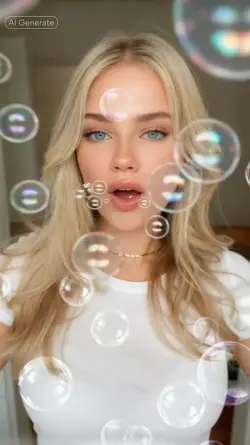 Bubble mouth trend