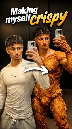 Fried chicken me