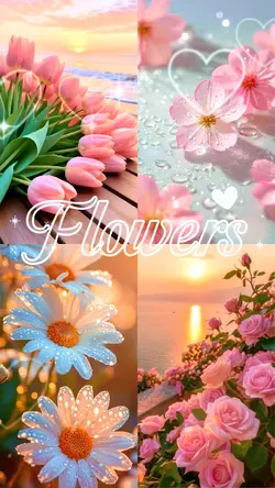 Photocollage Flowers