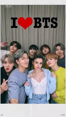 você com BTS 