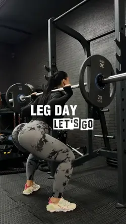 LEG DAY, LET'S GO 