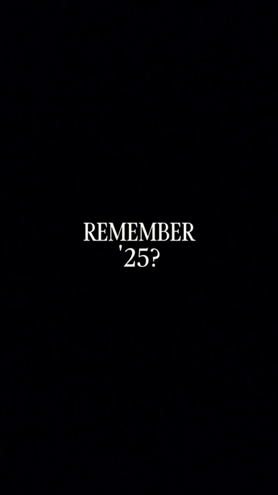 2025년을 기억하십시오