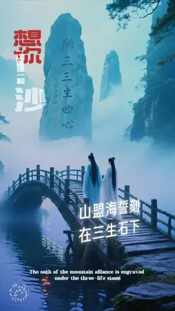 想你一次就落一粒沙