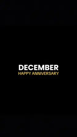 December Anniversary