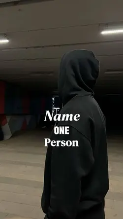 Name one person.. 