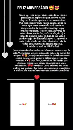 feliz aniversário 