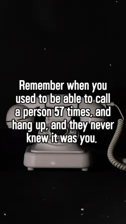 Remember when you