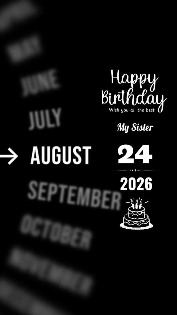 BIRTHDAY SISTER 