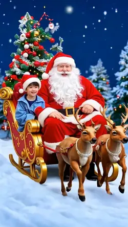Naik kereta santa