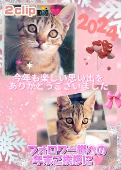 2024ありがとう/年末ご挨拶