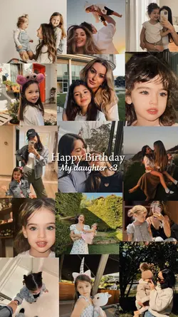 HBD my daughter<3