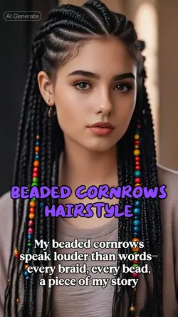 Beaded Cornrows