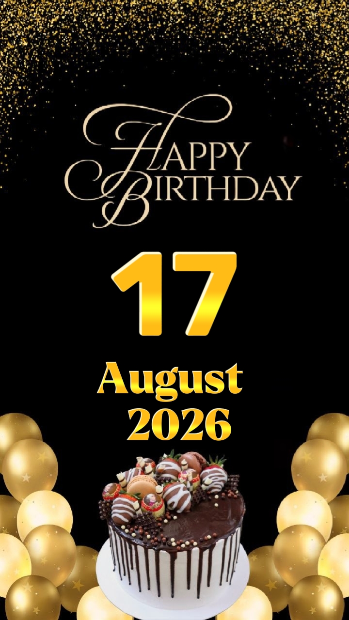 Aniversário 17 de agosto 