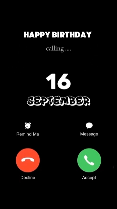 BDAY SON 16 SEPT