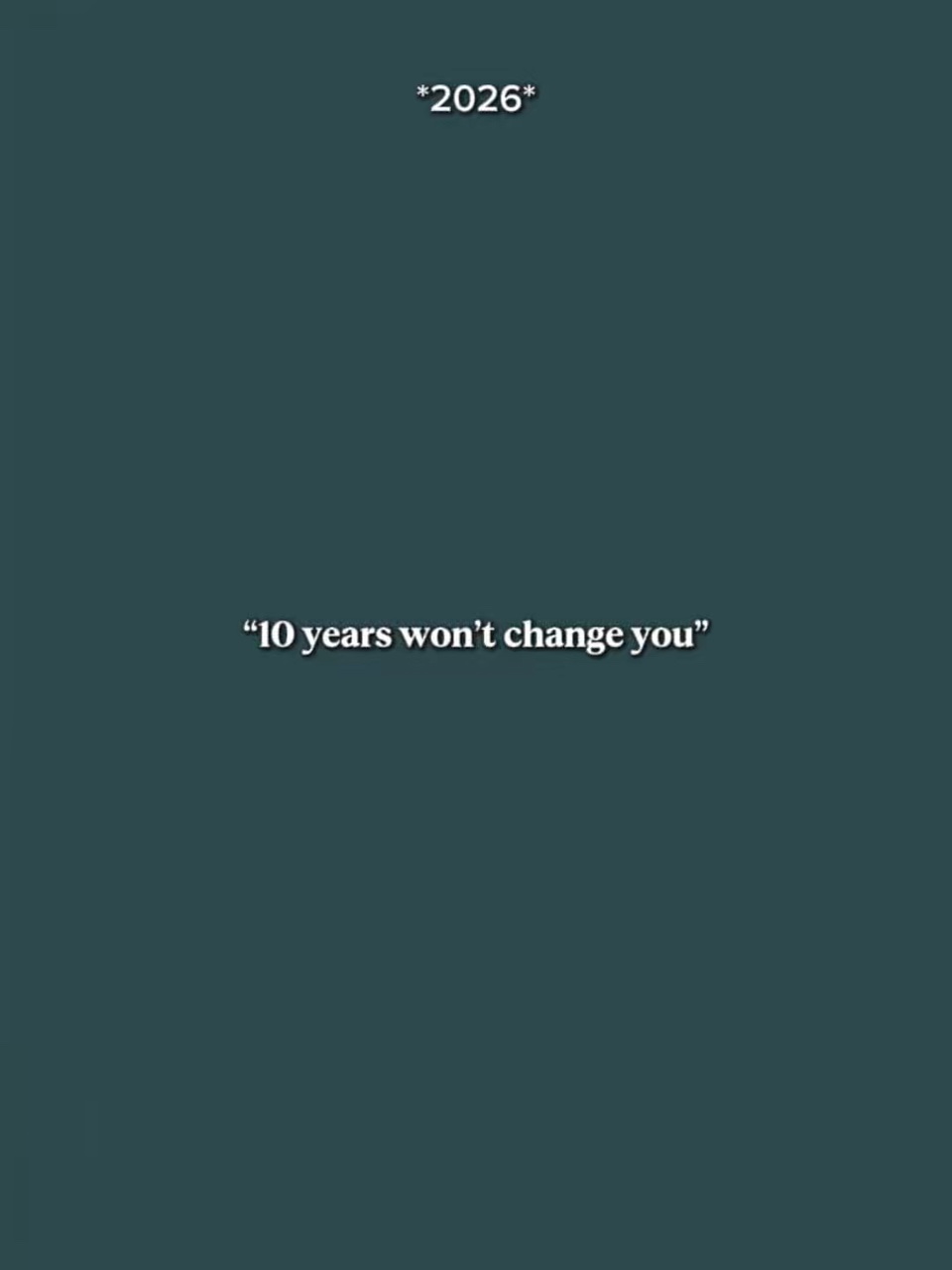 10 ans ne vous changeront pas