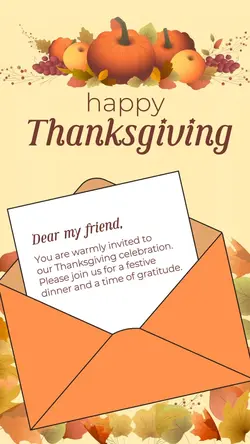 Thanksgiving Letter 