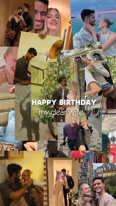 HPBD my dear wife 