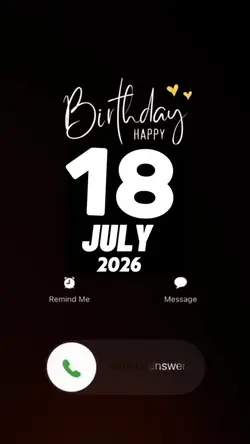 Hbd 18 July 2026
