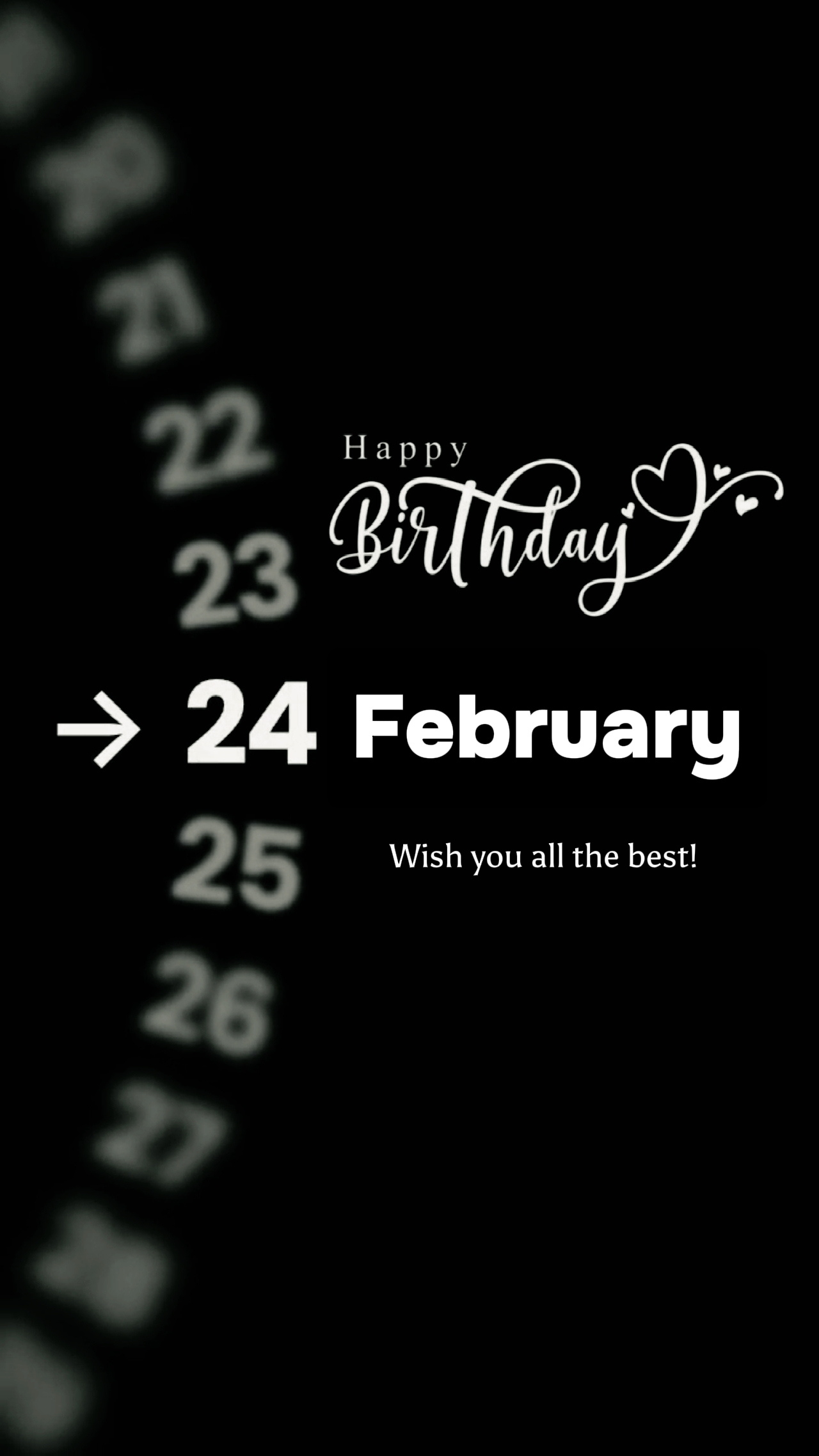 CUMPLEAÑOS 24 DE FEBRERO