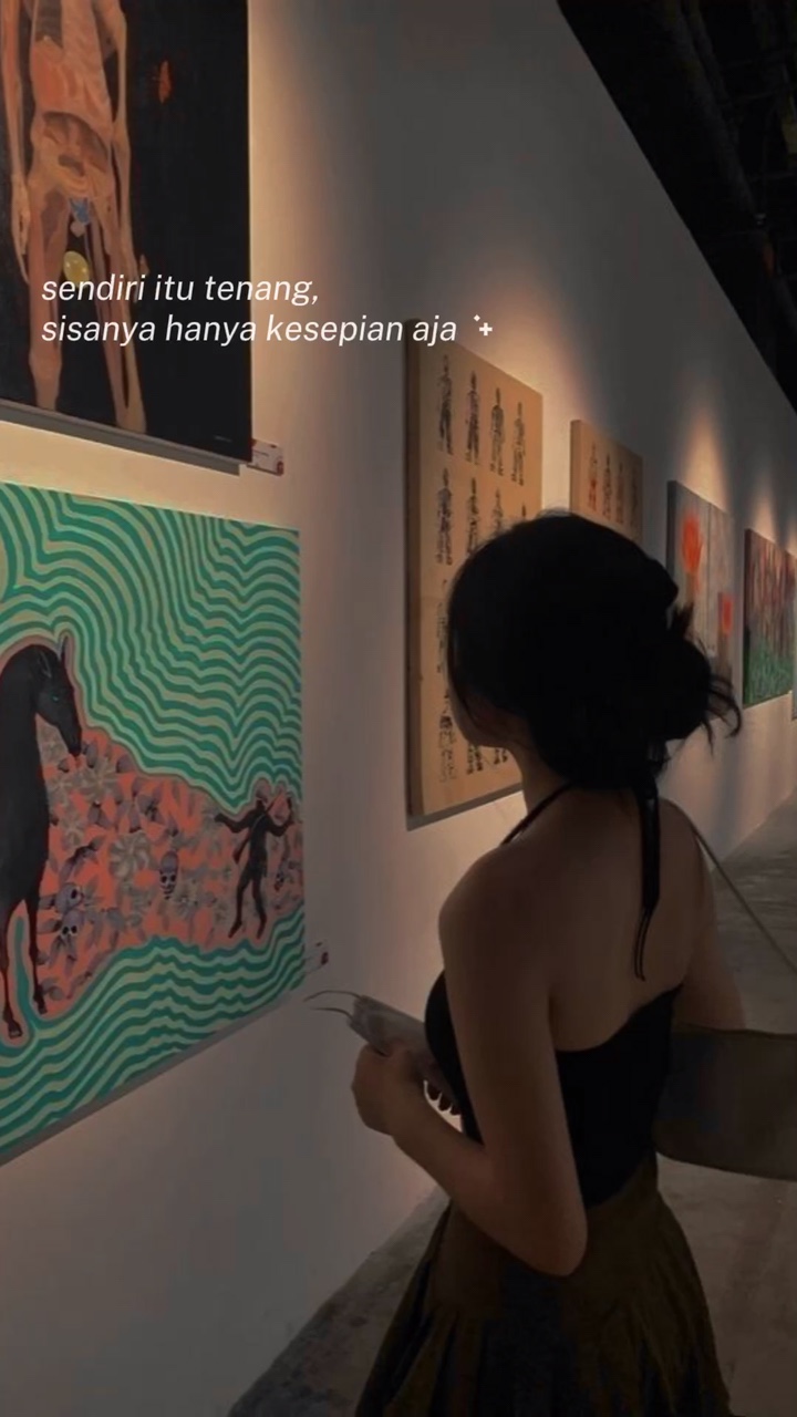sendiri itu tenang