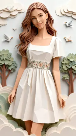 3D papercut