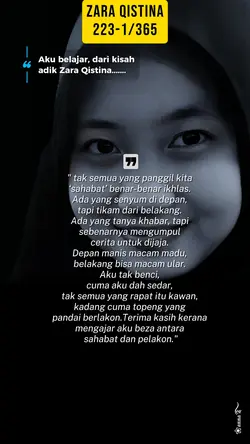 DARI KISAH ZARA...