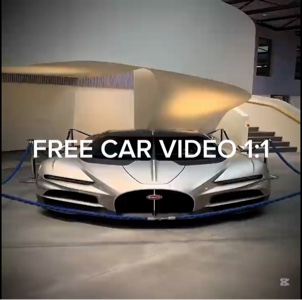 1 : 1 vidéo de voiture