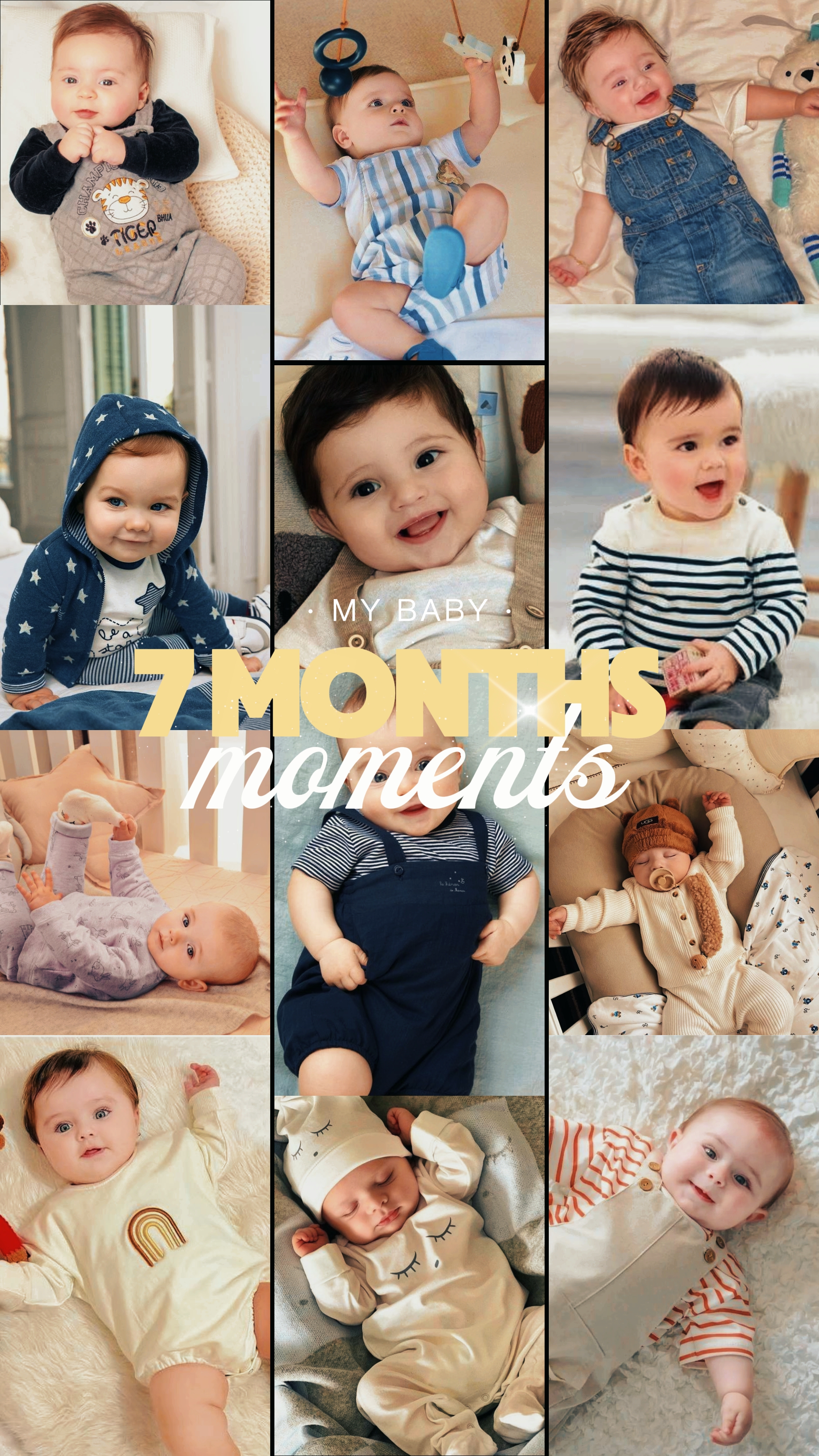 7 Months Baby moment